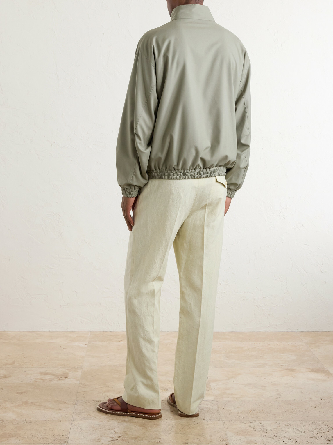 Auralee - Wool Blouson - Green