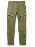 John Elliott - Tactical Slim-Fit Cotton-Blend Twill Cargo Trousers - Green