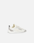 Pinko Lightweight Knit Fabric And Microfibre Sneakers Milk White