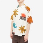 Jacquemus Men's Arty Sun Vacation Shirt in Beige