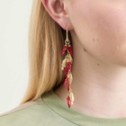 ALÉMAIS Women's Tesori Chilli & Fish Drop Earrings in Gold 