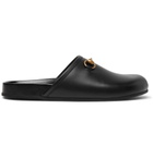 Gucci - Horsebit Leather Sandals - Men - Black