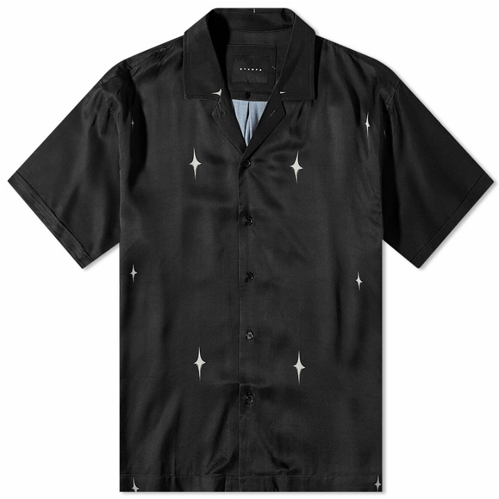 Photo: Stampd Men's Chrome Star Vacation Shirt in Black