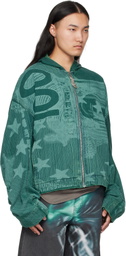 Gerrit Jacob Blue Hooded Denim Jacket
