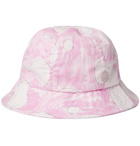 Folk - Printed Linen Bucket Hat - Pink