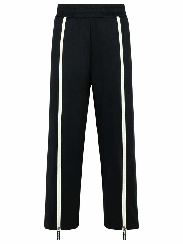 Photo: Palm Angels Track Black Polyester Blend Pants