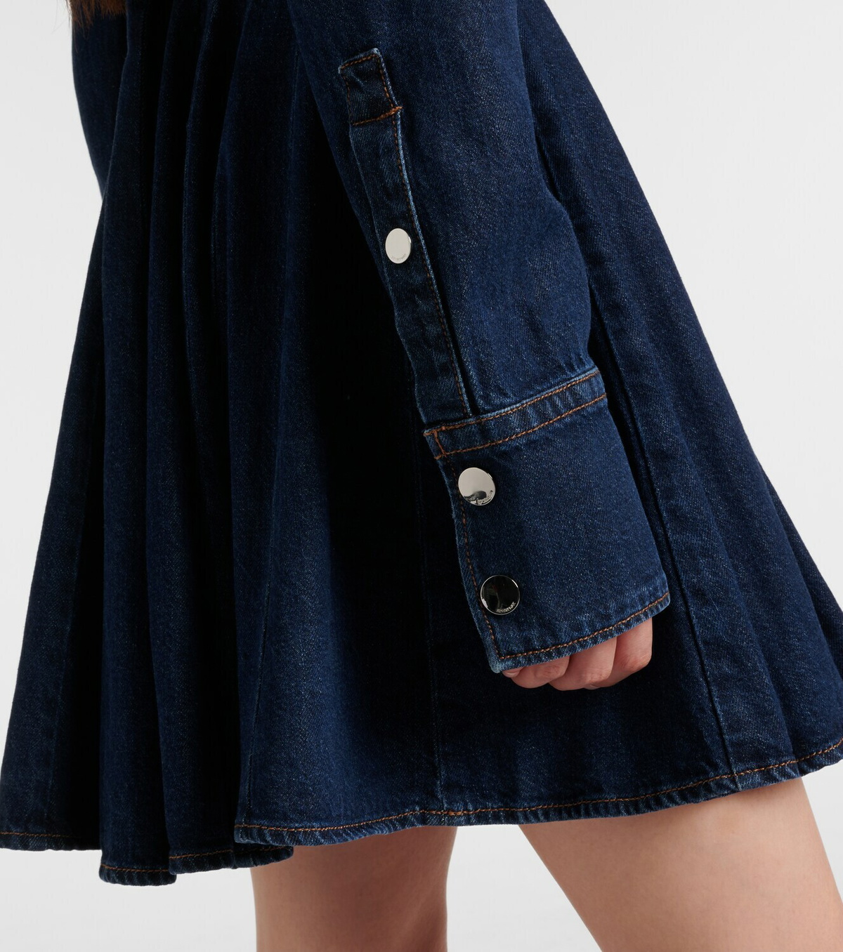 Sportmax Aereo denim minidress