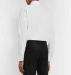 Mr P. - White Slim-Fit Cotton-Poplin Shirt - White