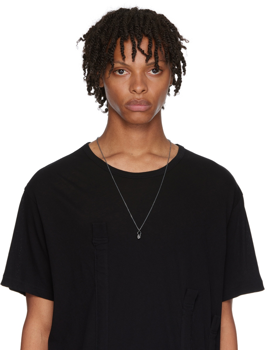 Chin Teo Silver Skull Necklace