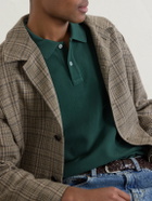 Drake's - Cotton-Piqué Polo Shirt - Green