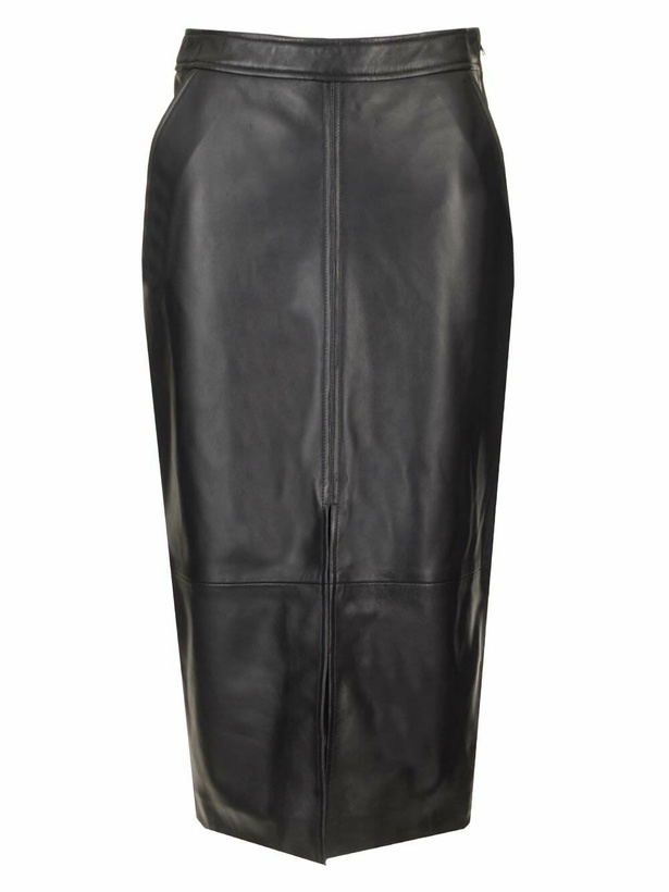 Photo: ARMA Leather Pencil Skirt arkina
