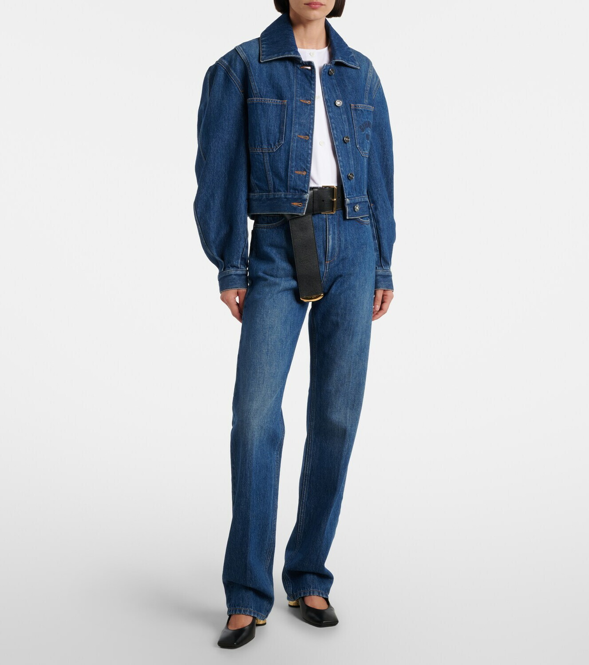 Givenchy Cropped denim jacket