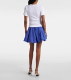 Patou Ribbed-knit T-shirt
