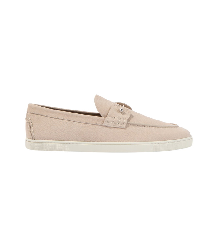 Photo: Christian Louboutin Chambeliboat leather slip-on shoes