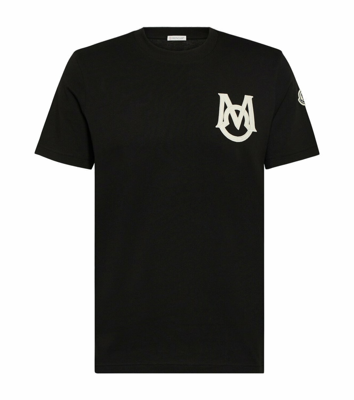 Photo: Moncler Logo cotton jersey T-shirt