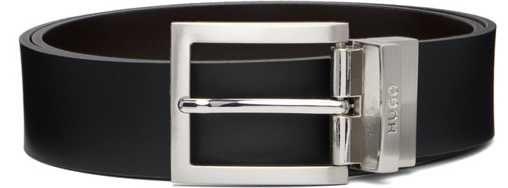 Photo: Hugo Black Buffed Leather Belt