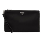 Prada Black Nylon Pouch