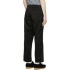 Nanamica Black Wide Chino Trousers