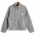 Butter Goods Men's Terrain Highpile Fleece Jacket in Grey