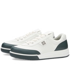 Givenchy Men's G4 Low Sneakers in Green/Ivory