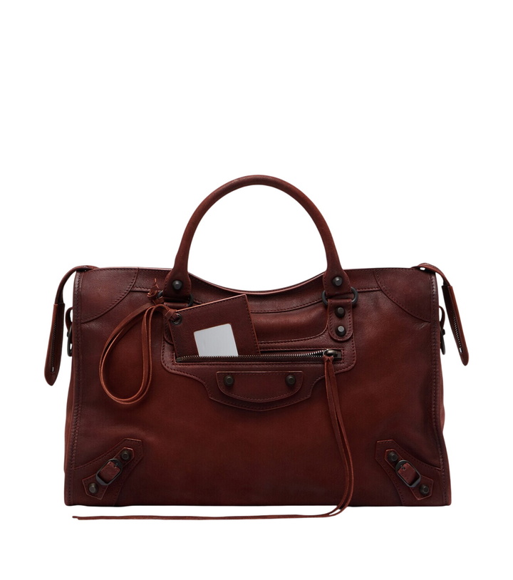 Photo: Balenciaga Le City Medium leather top-handle bag