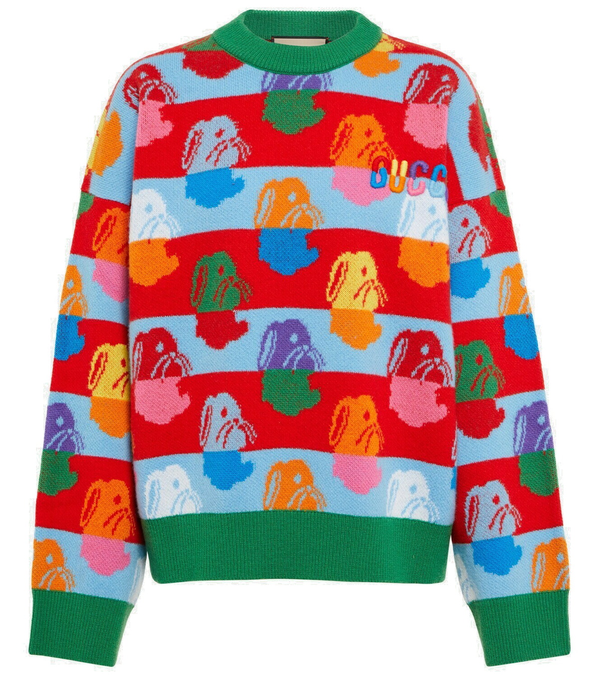 Gucci Intarsia wool sweater Gucci