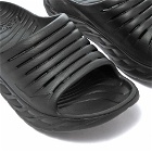 Hoka One One Men's U Ora Recovery Slide Sneakers in Black