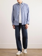 A.P.C. - Chuck Straight-Leg Cotton-Twill Trousers - Blue