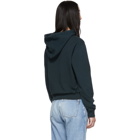 Saint Laurent Green Rive Gauche Hoodie