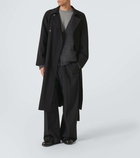 The Row Kolden belted wool coat