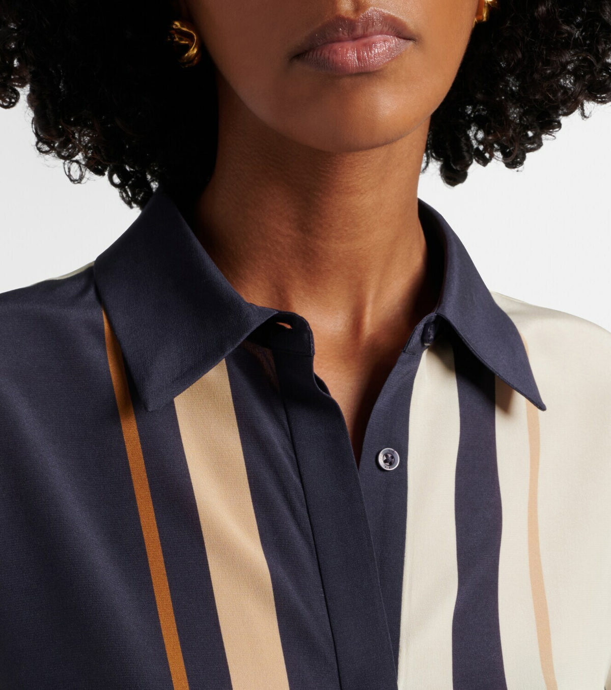 SIR Printed silk shirt