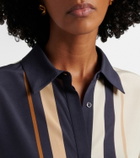 SIR Printed silk shirt