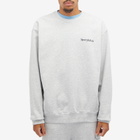 Sporty & Rich Men's Fitness 94 Sweatshirt in Heather Grey/Navy