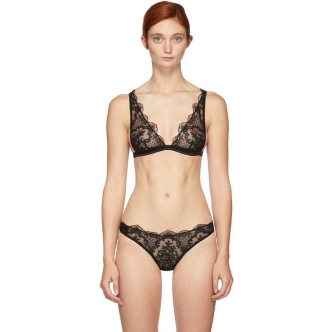 Photo: I.D. Sarrieri Black Accord Prive Soft Triangle Bra