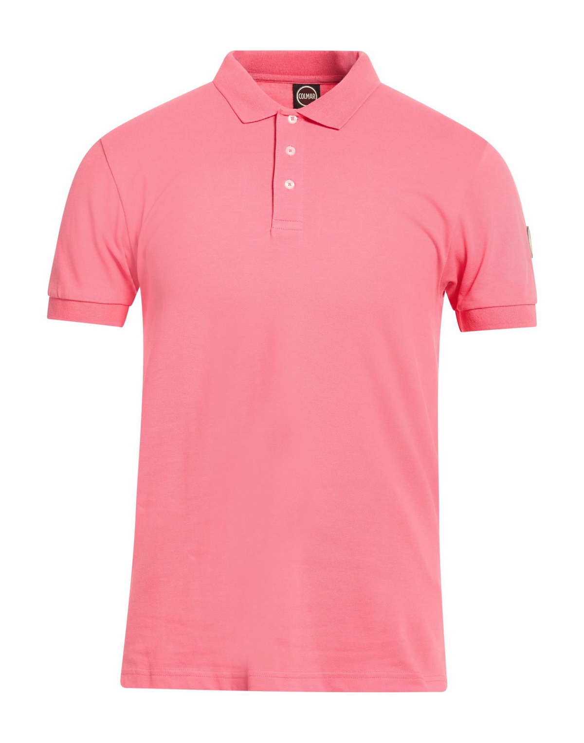 Colmar Mens Polo shirt in Salmon pink