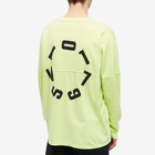 1017 ALYX 9SM Men's Long Sleeve Oversized T-Shirt in Neon Yellow