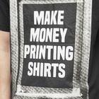 MARKET Men's Printing Money T-Shirt in Vintage Black