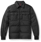 Moncler - Gruss Slim-Fit Quilted Shell Down Shirt Jacket - Black