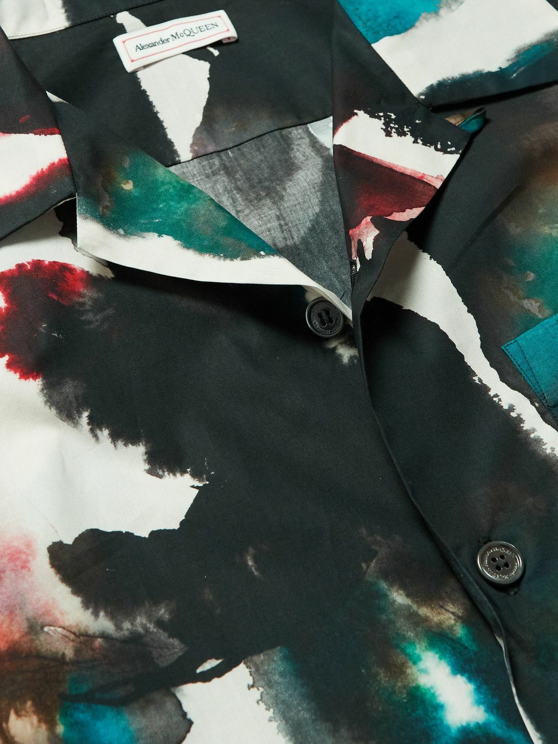 Alexander Mcqueen Alexander McQueen colourblock shirt main image 0