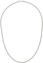 Tom Wood Silver Medium Curb Chain Necklace