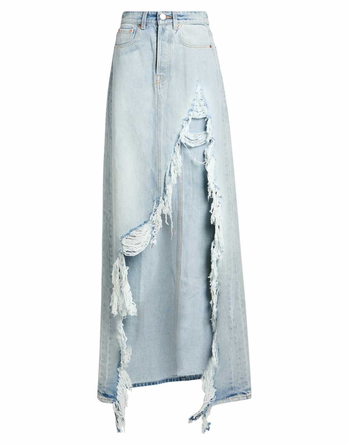 Vetements Womens Denim skirt in Blue
