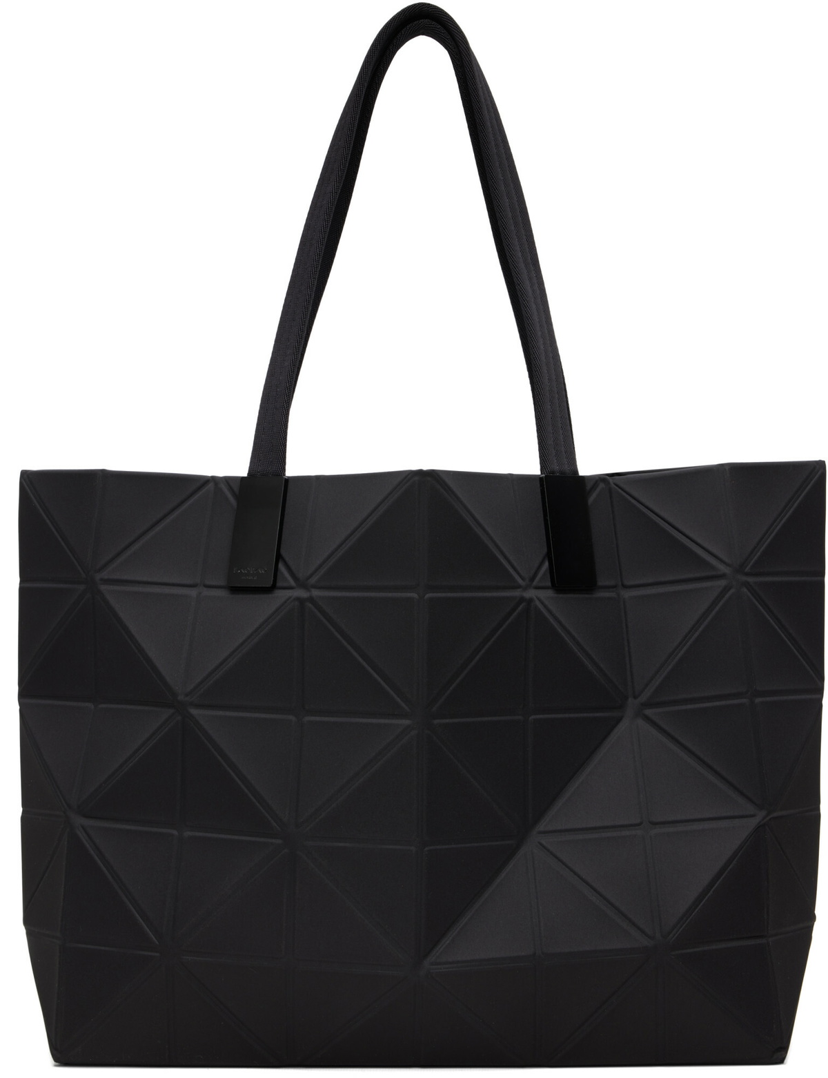 BAO BAO ISSEY MIYAKE Black Track Tote