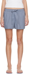 Matteau Blue Relaxed Shorts
