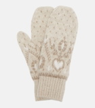 Khaite Christel cashmere mittens