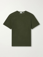 FRAME - Cotton-Jacquard T-Shirt - Green