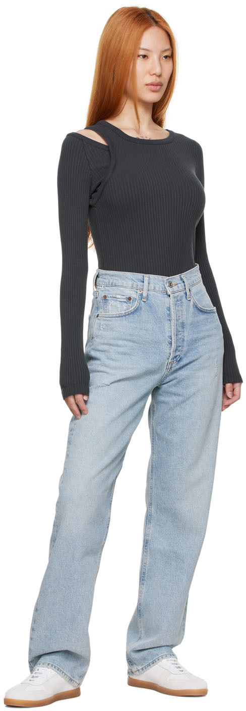 Citizens of Humanity Blue Eva Relaxed Jeans