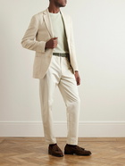 Mr P. - Slim-Fit Unstructured Linen Suit Jacket - Neutrals