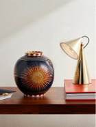 La DoubleJ - Bubble Gold-Plated Porcelain Vase