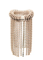 Rabanne Fringed Crystal-embellished Bracelet - Gold - One Size