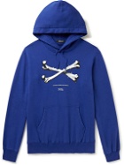Undercover - Cotton-Jersey Hoodie - Blue